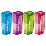 Купить точилка пластиковая berlingo "neonbox" 1 отверстие, контейнер в Йошкар-Оле, интернет-магазин «Мир Книги»
