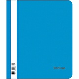 Купить папка-скоросшиватель пластик. а5, 180мкм, синяя с прозр. в Йошкар-Оле, интернет-магазин «Мир Книги»

