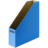 Купить накопитель-лоток архивный (микрогофрокартон), 75мм, синий в Йошкар-Оле, интернет-магазин «Мир Книги»
