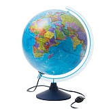 Купить глобус политический globen, 32см, с подсветкой в Йошкар-Оле, интернет-магазин «Мир Книги»
