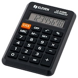 Купить калькулятор карманный eleven lc-310nr, 8 разрядов, черный в Йошкар-Оле, интернет-магазин «Мир Книги»
