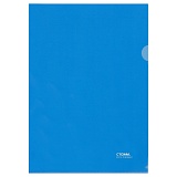Купить папка-уголок стамм а4, 180мкм, прозрачная, синяя в Йошкар-Оле, интернет-магазин «Мир Книги»
