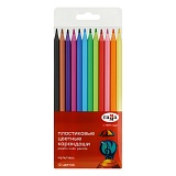Купить карандаши цветные пластиковые "мультики", 12цв. в Йошкар-Оле, интернет-магазин «Мир Книги»
