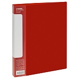 Купить папка с 40 вкладышами "стандарт" а4, 21мм, 600мкм, красная в Йошкар-Оле, интернет-магазин «Мир Книги»
