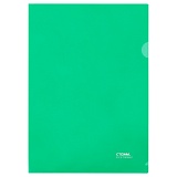 Купить папка-уголок стамм а4, 180мкм, прозрачная, зеленая в Йошкар-Оле, интернет-магазин «Мир Книги»
